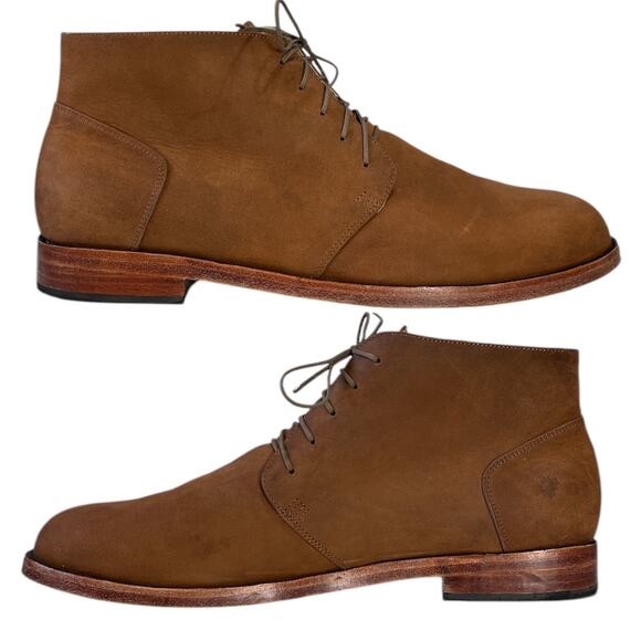 Nisolo Emilio Chukka Boot Brown Leather - Picture 6 of 13